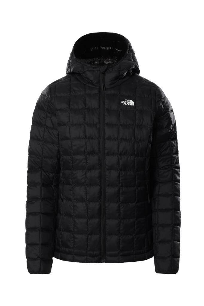 The North Face Thermoball Eco Hoodie Kapüşonlu Kadın Mont Siyah - 1