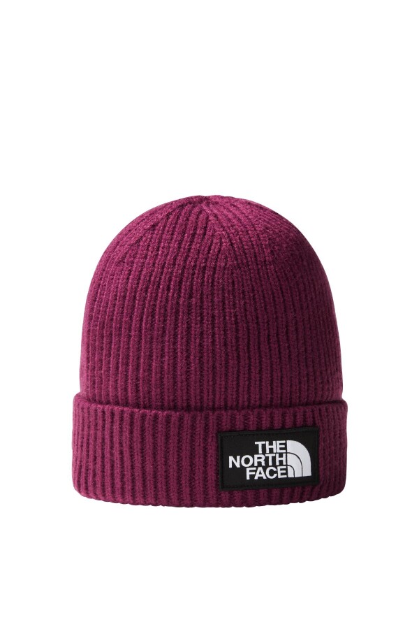 The North Face Tnf Logo Box Cuffed Beanie Bere Mor 