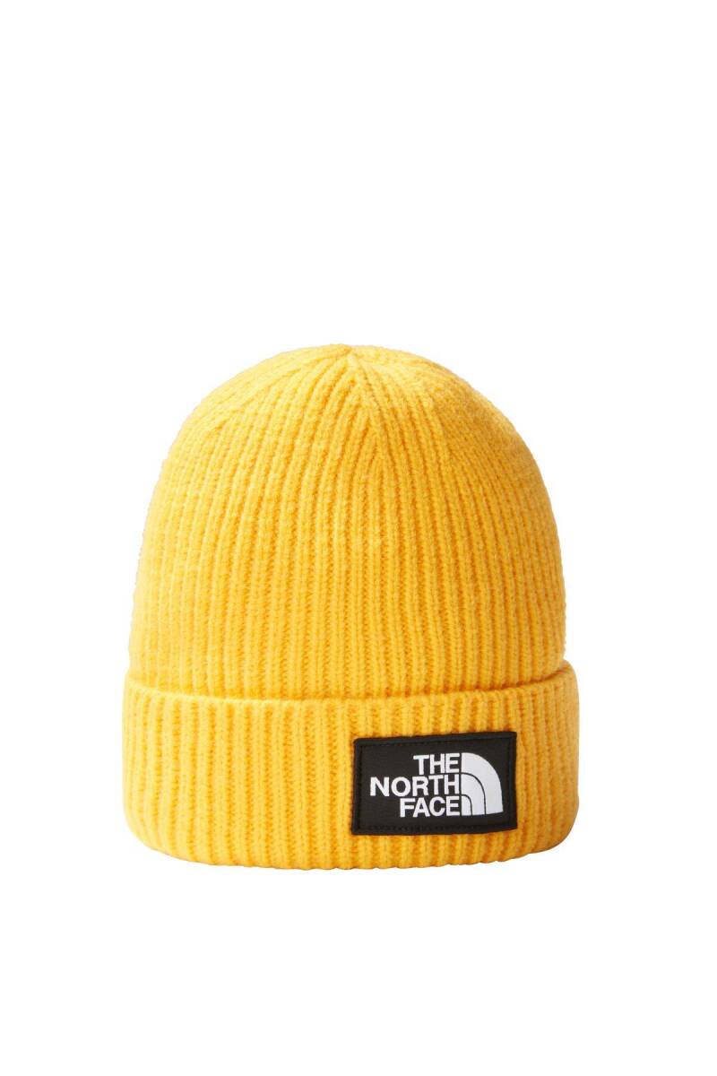 The North Face Tnf Logo Box Cuffed Beanie Bere Sarı - 2