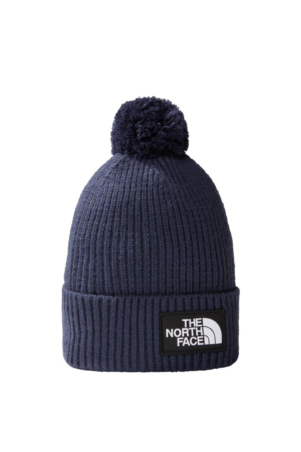 The North Face Tnf Logo Box Pom Beanie Bere Lacivert 