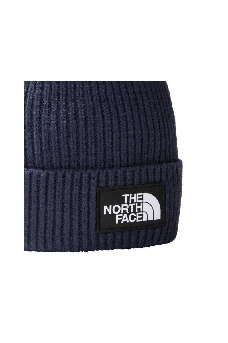 The North Face Tnf Logo Box Pom Beanie Bere Lacivert - 2