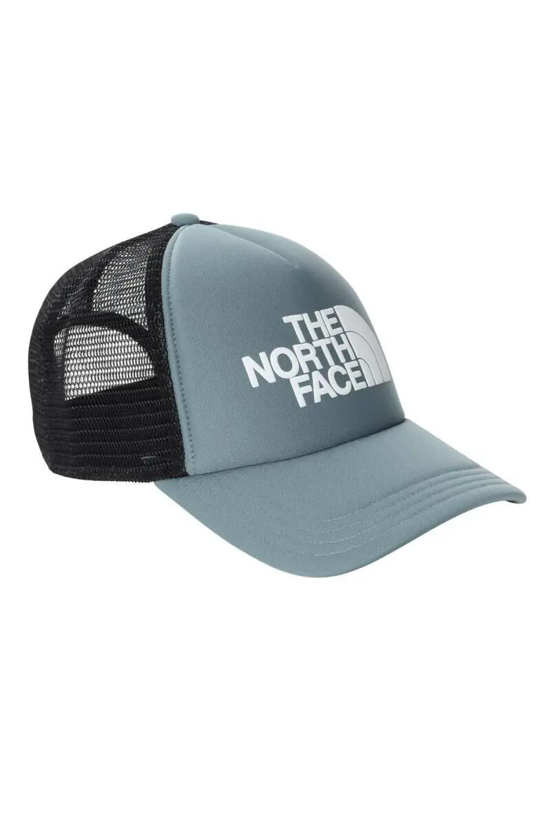 The North Face TNF Logo Trucker Şapka Mavi - 1