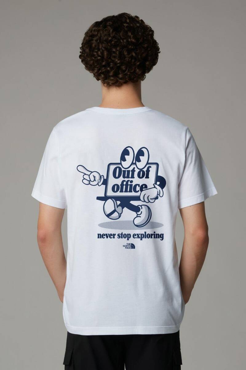 The North Face U S/S Cartoon Logo Relaxed Tee T-Shirt - 2