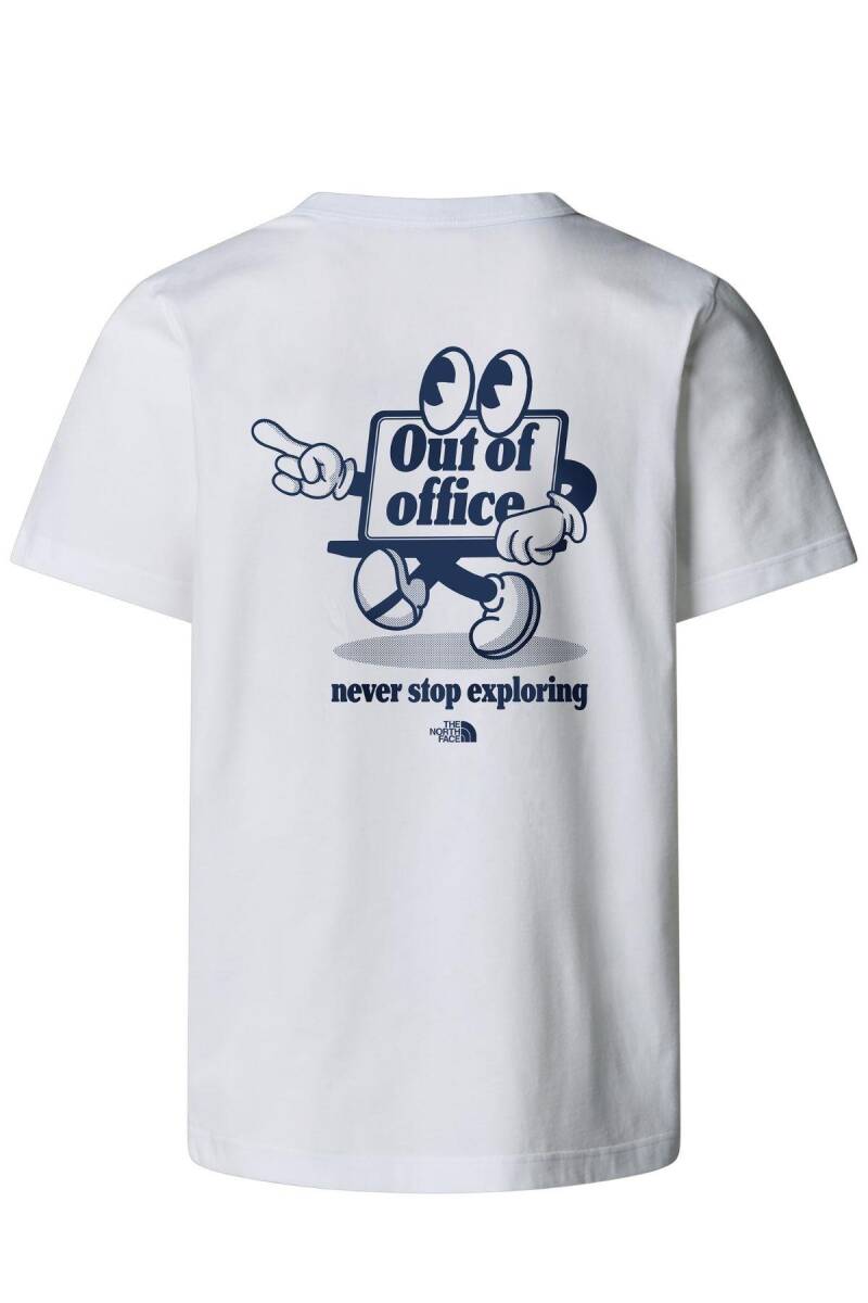 The North Face U S/S Cartoon Logo Relaxed Tee T-Shirt - 4