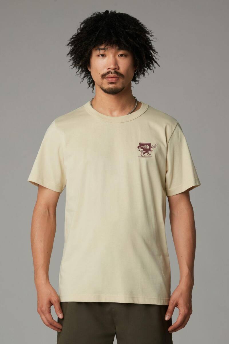 The North Face U S/S Cartoon Logo Relaxed Tee T-Shirt - 1