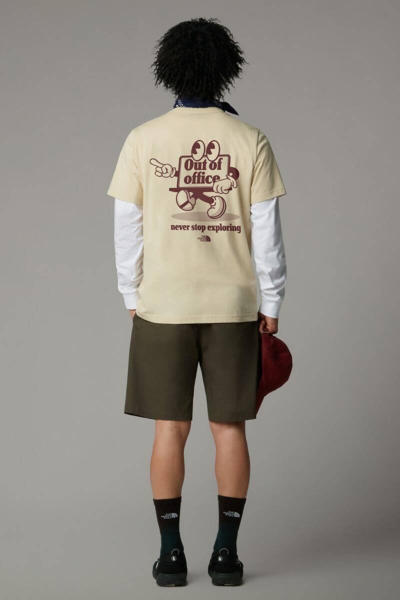 The North Face U S/S Cartoon Logo Relaxed Tee T-Shirt - 2