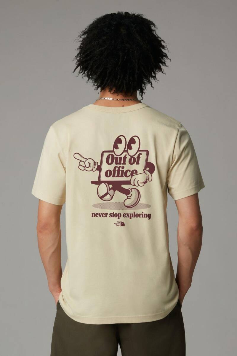 The North Face U S/S Cartoon Logo Relaxed Tee T-Shirt - 3
