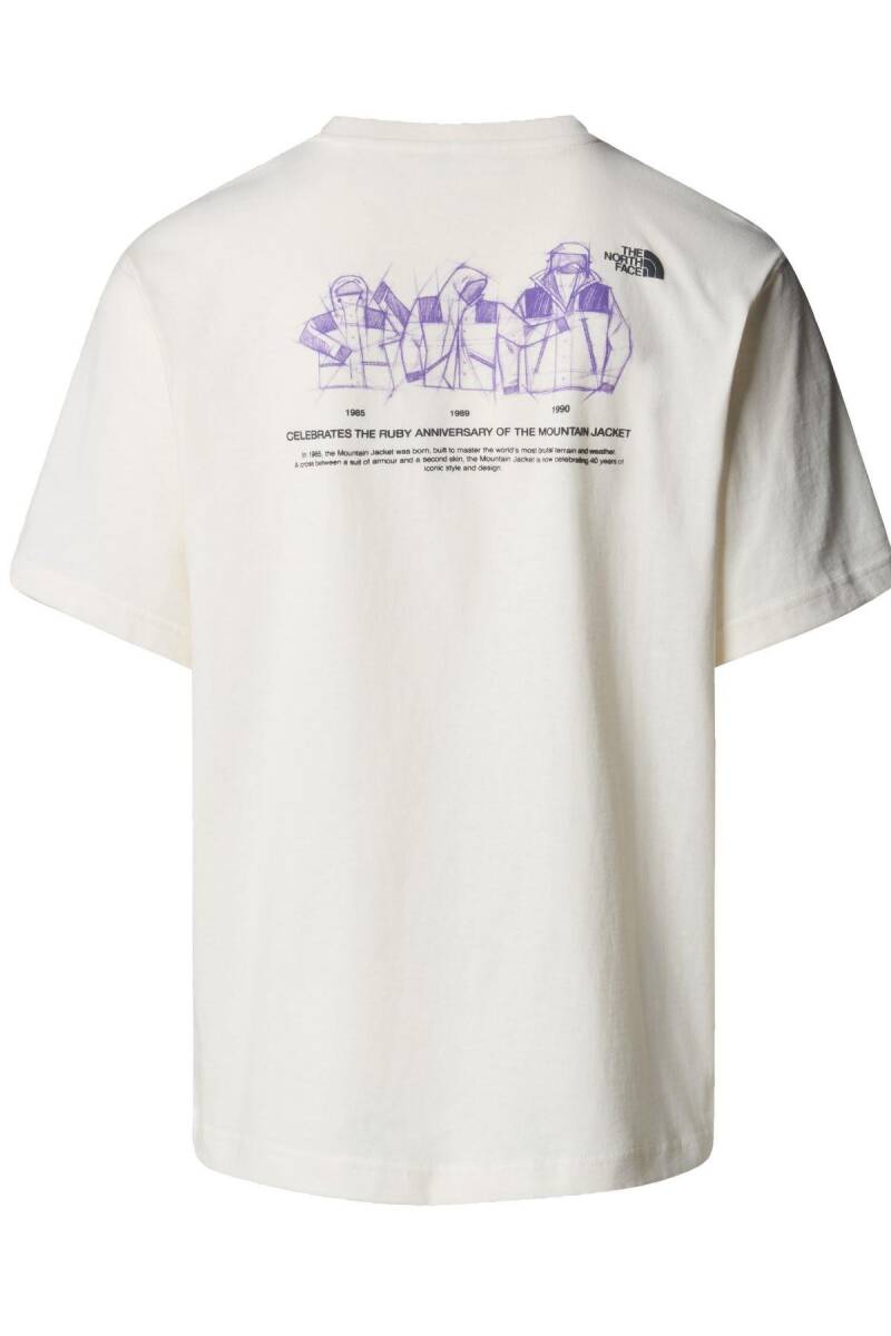 The North Face U S/S MNT Jacket Annıversary Relaxed Te Erkek T-Shirt - 4