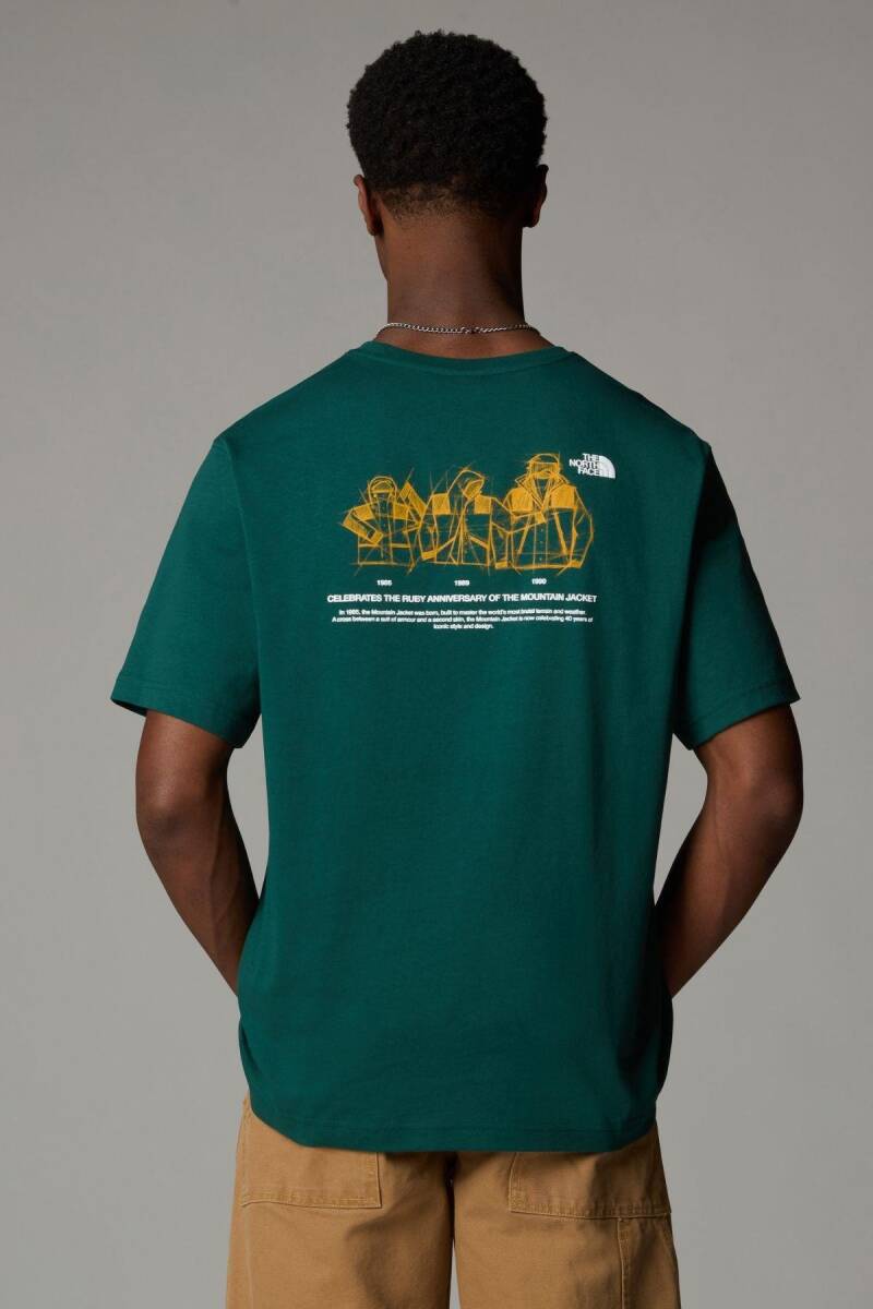 The North Face U S/S Mnt Jacket Annıversary Relaxed Te T-Shirt - 5