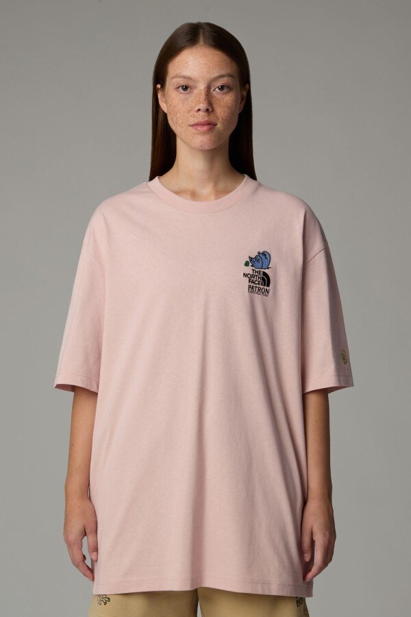 The North Face U Ss Mountaın Cleanup Oversızed Tee T-Shirt 
