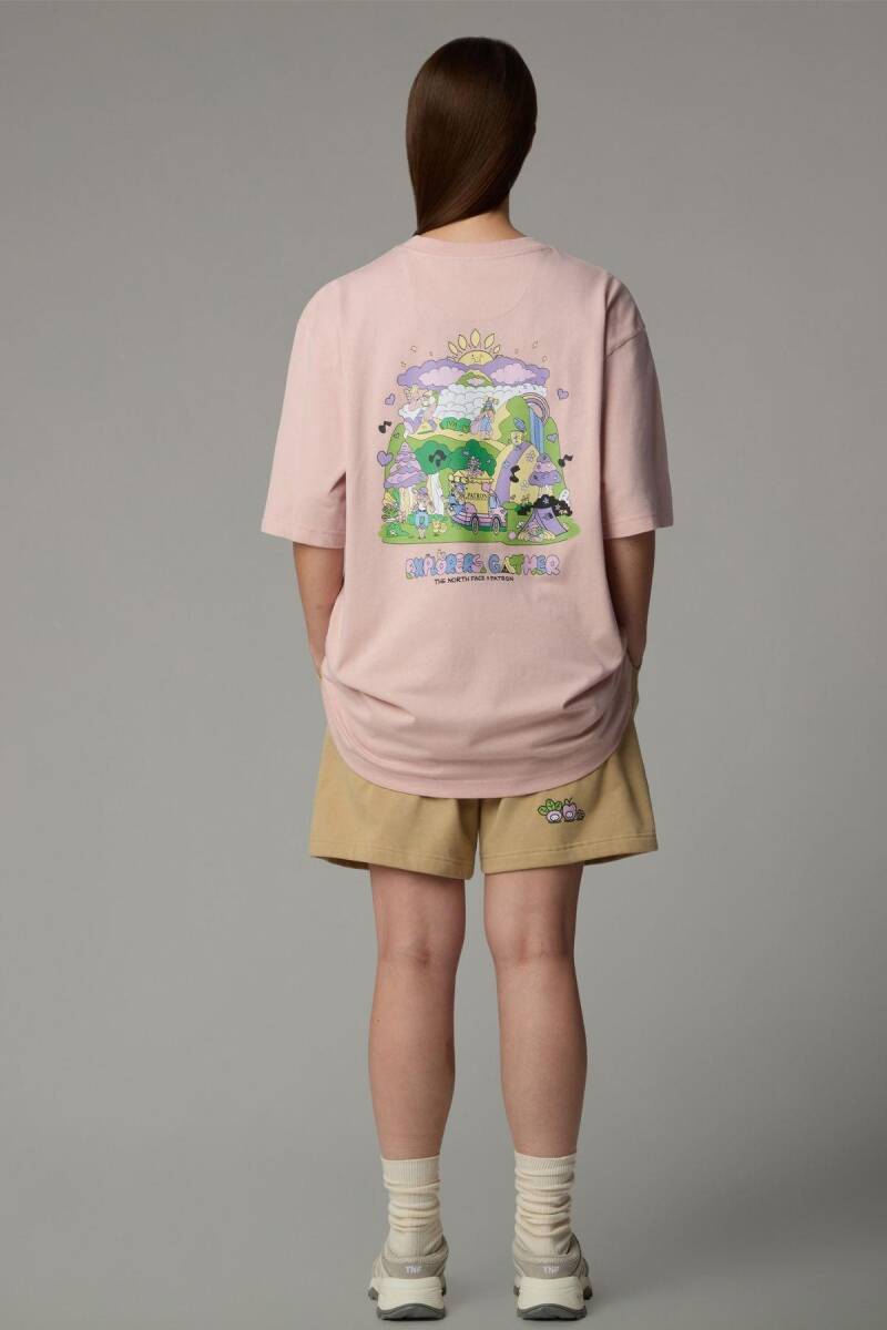 The North Face U Ss Mountaın Cleanup Oversızed Tee T-Shirt - 3