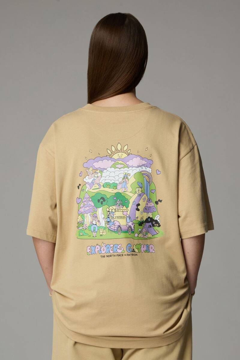 The North Face U SS Mountaın Cleanup Oversized Tee T-Shirt - 3
