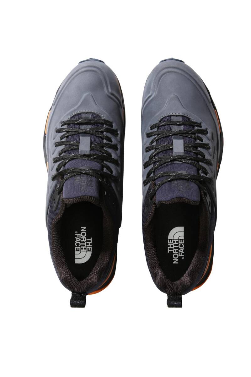 The North Face Vectiv Exploris Futurelight Leather Erkek Deri Ayakkabı Gri/Lacivert - 4
