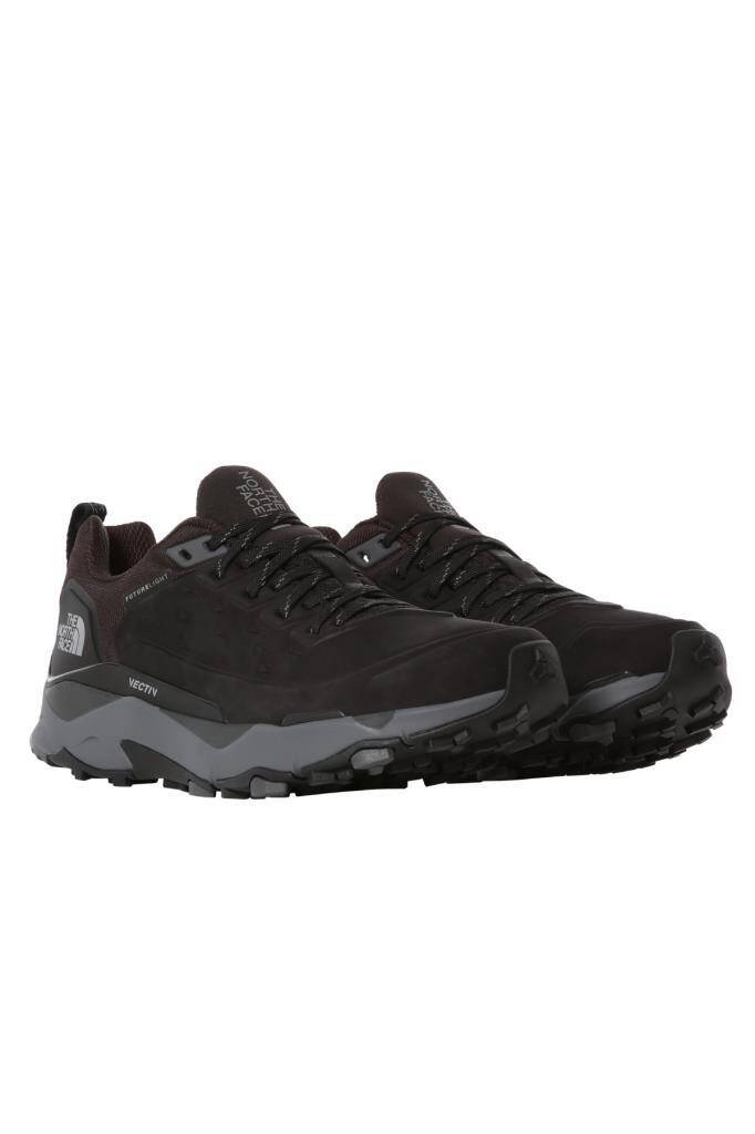 The North Face Vectiv Exploris Futurelight Leather Erkek Deri Ayakkabı Siyah/Gri - 5