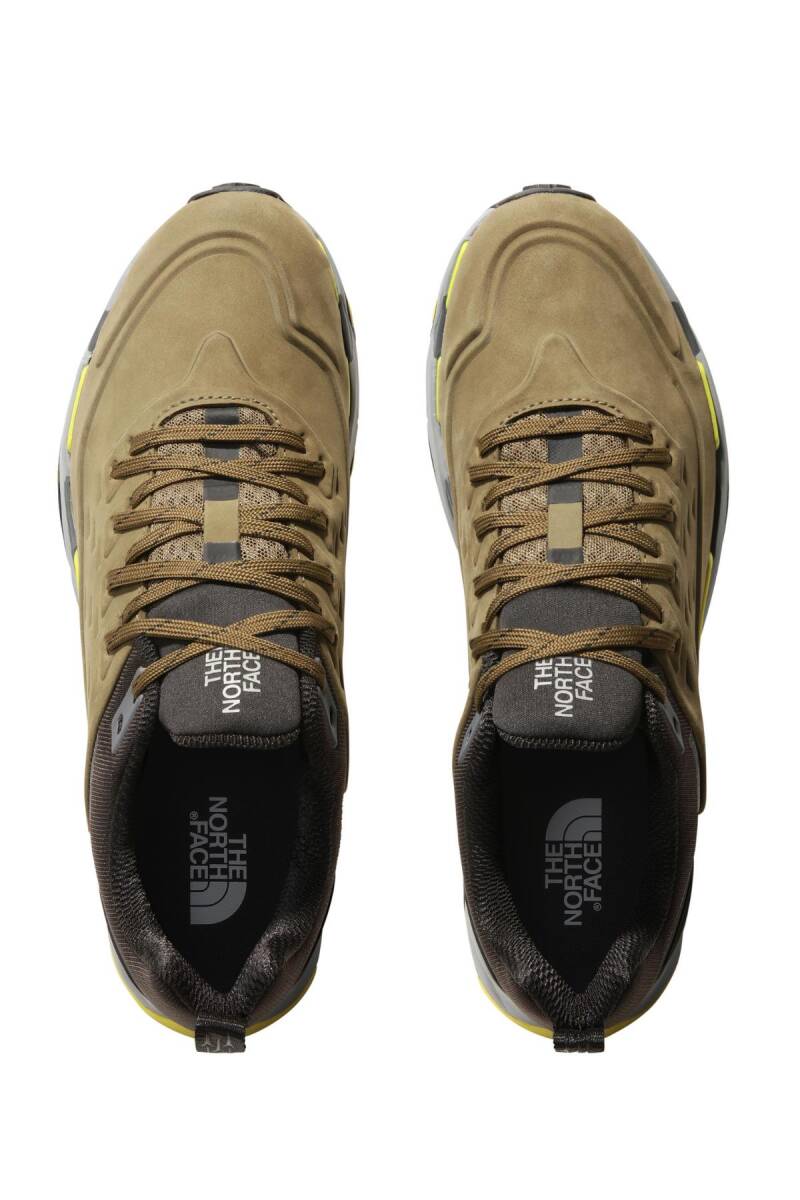 The North Face Vectiv Exploris Futurelight Leather Erkek Deri Ayakkabı Yeşil/Siyah - 3