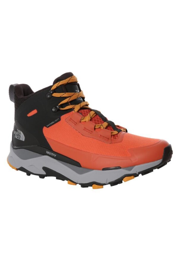 The North Face Vectiv Exploris Mid Futurelight Erkek Bot Turuncu/Siyah 