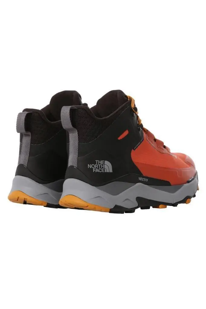 The North Face Vectiv Exploris Mid Futurelight Erkek Bot Turuncu/Siyah - 2
