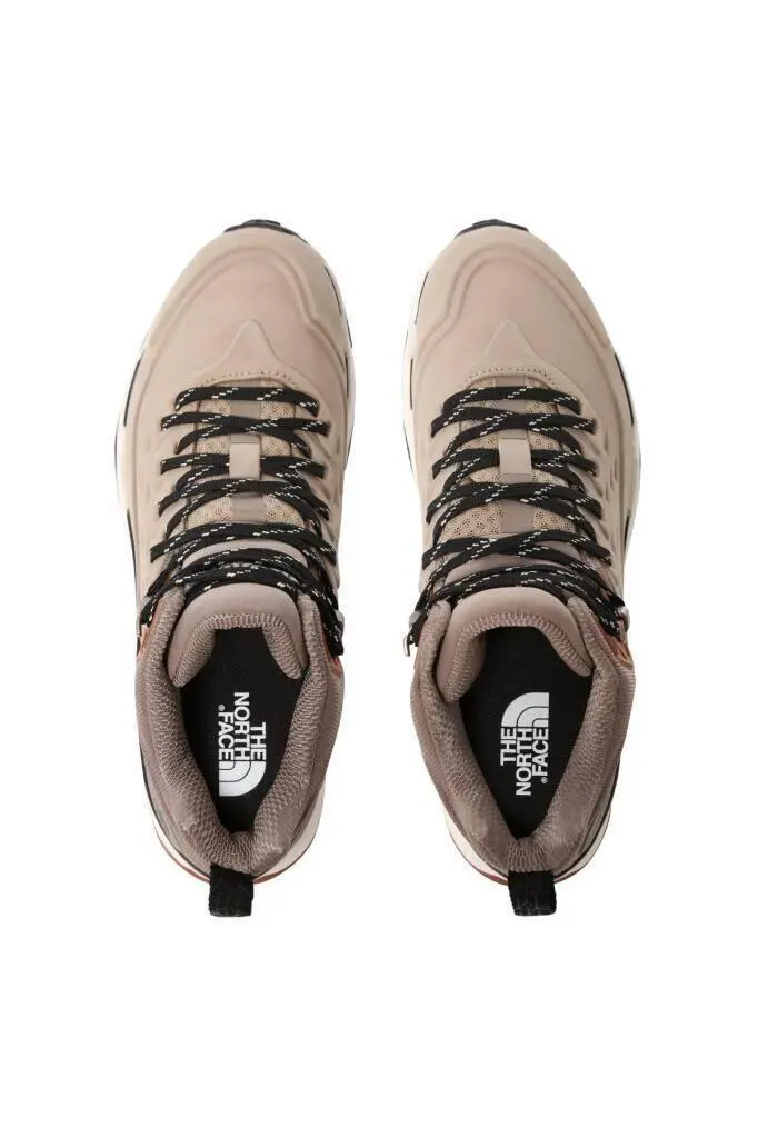 The North Face Vectiv Exploris Mid Futurelight Leather Erkek Deri Bot Bej - 3