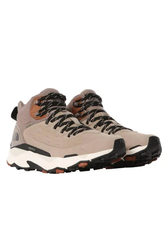 The North Face Vectiv Exploris Mid Futurelight Leather Erkek Deri Bot Bej - 5
