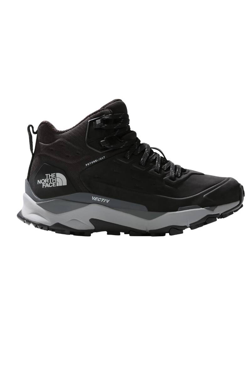 The North Face Vectiv Exploris Mid Futurelight Leather Kadın Deri Bot Siyah/Gri - 1