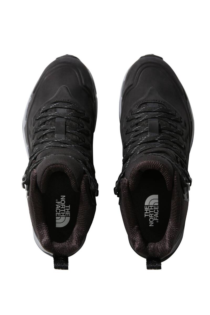 The North Face Vectiv Exploris Mid Futurelight Leather Kadın Deri Bot Siyah/Gri - 4