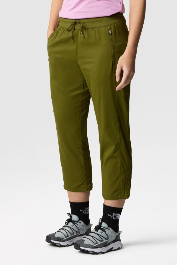 The North Face W Aphrodıte Motıon Caprı Kadın Pantolon Yeşil - THE NORTH FACE (1)