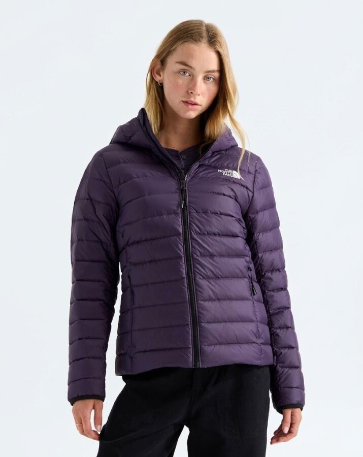 The North Face W CLASSIC DOWN HOODED JACKET Kadın Mont - THE NORTH FACE
