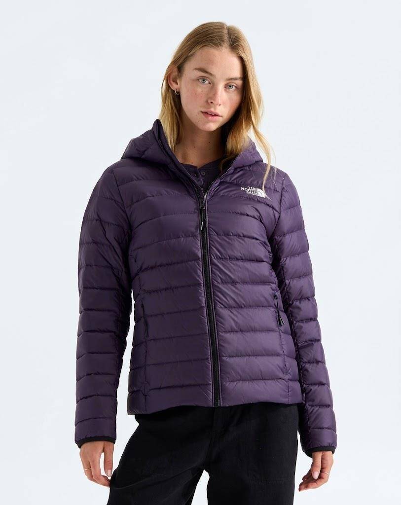 The North Face W CLASSIC DOWN HOODED JACKET Kadın Mont - 1