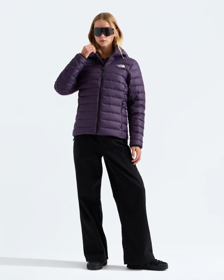 The North Face W CLASSIC DOWN HOODED JACKET Kadın Mont - THE NORTH FACE (1)