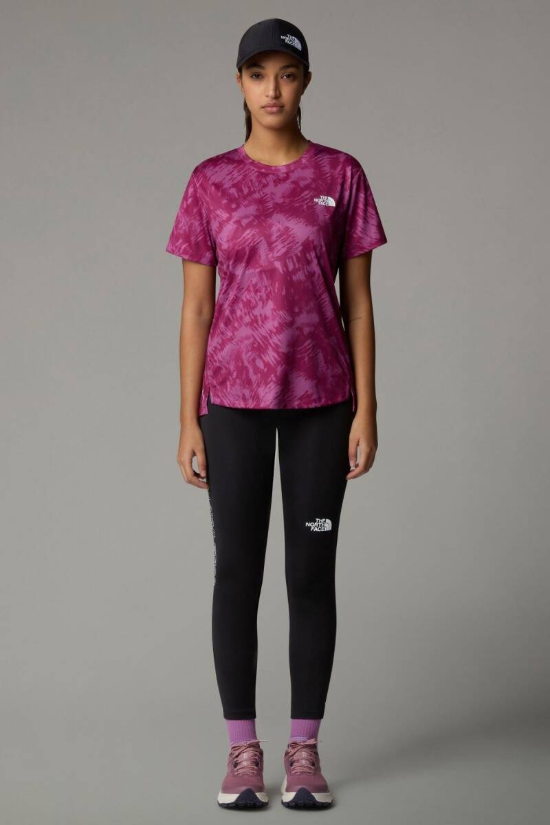 The North Face W Flex S/S Tee Reg Aop T-Shirt - 3