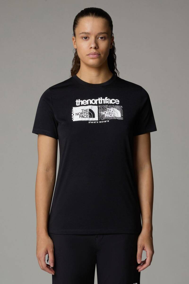 The North Face W Foundatıon Tee Graphıc Kadın T-Shirt - 1