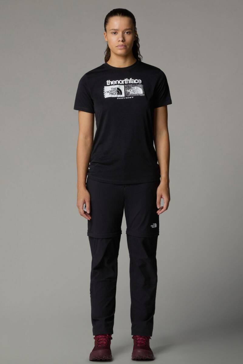 The North Face W Foundatıon Tee Graphıc Kadın T-Shirt - 5