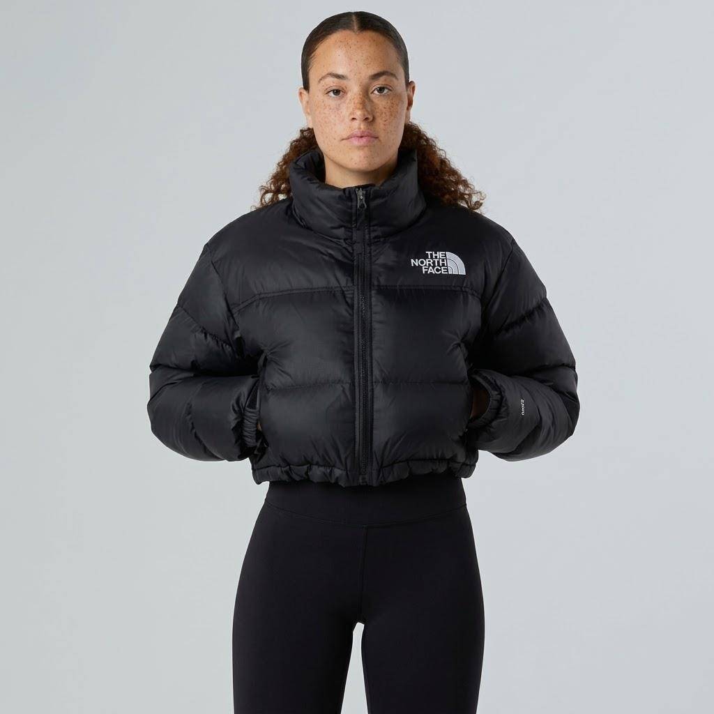 The North Face W NUPTSE SHORT JACKET Kadın Mont - 3