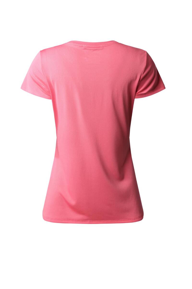 The North Face W Reaxion Amp Crew - Kadın Kısa Kol T-Shirt Pembe - 2