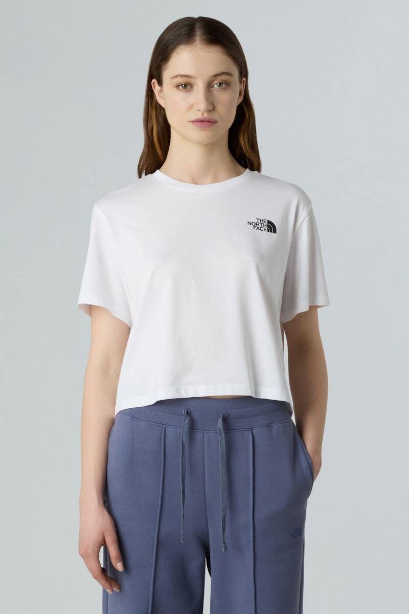 The North Face W Sımple Cropped Relaxed Tee - 1