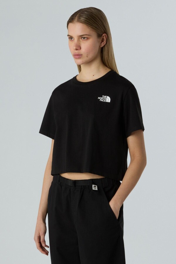 The North Face W Sımple Dome Cropped Relaxed Tee - THE NORTH FACE