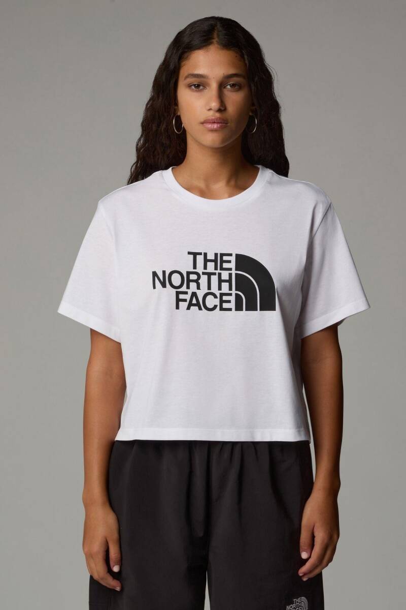 The North Face W SS Easy Relaxed Cropped Tee T-Shirt - 1