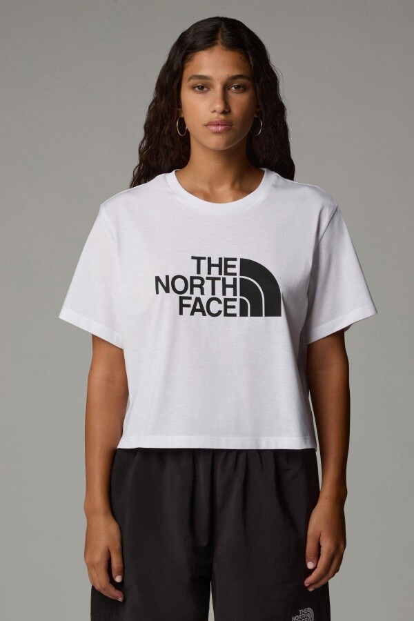 The North Face W SS Easy Relaxed Cropped Tee T-Shirt - THE NORTH FACE