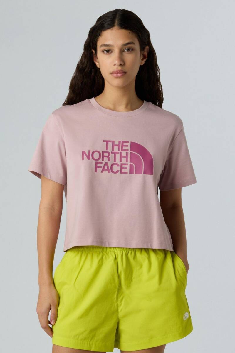 The North Face W SS Easy Relaxed Cropped Tee T-Shirt - 1