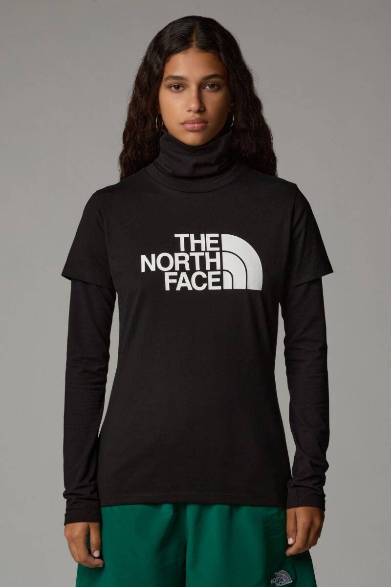 The North Face W SS Easy Tee Kadın T-Shirt - 1