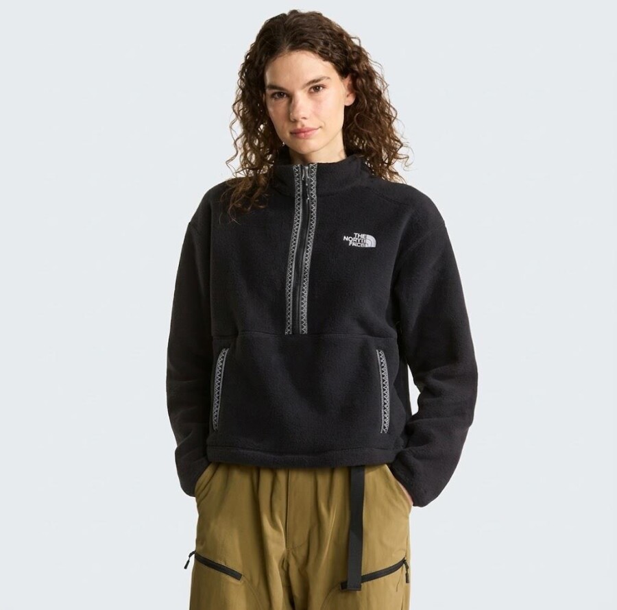 The North Face W TNF FLEESKI 1/4 ZIP PO Kadın Mont - THE NORTH FACE