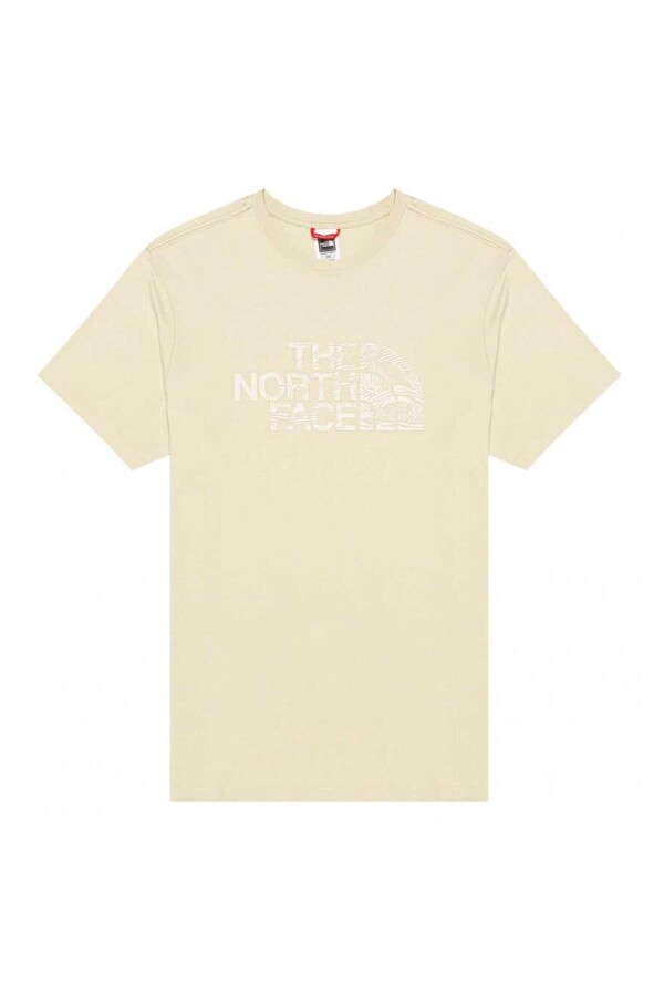 The North Face Woodcut Dome Erkek Tişört Bej 