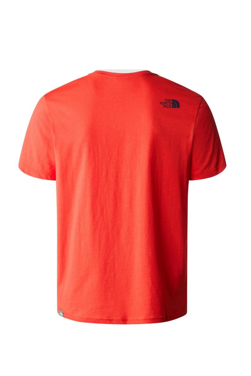 The North FaceM S/S Easy Tee - EU Erkek Tişört Kırmızı - 2
