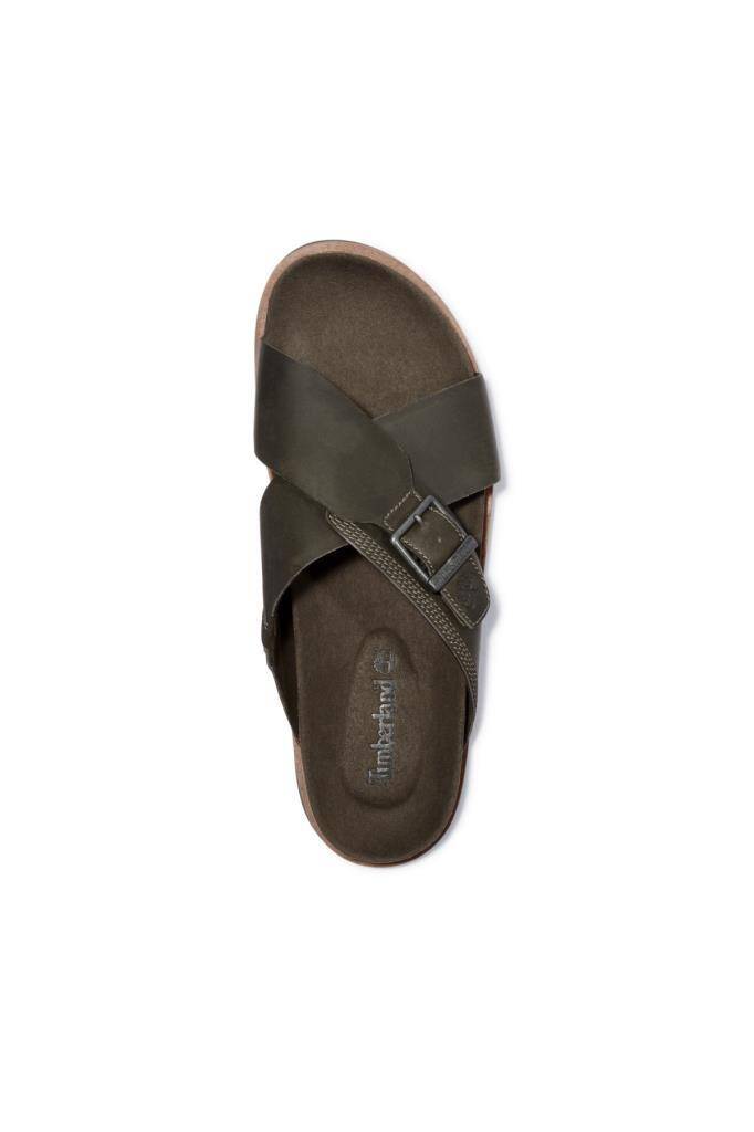 Timberland Amalfi Vibes Cross Slide Erkek Terlik Haki - 2