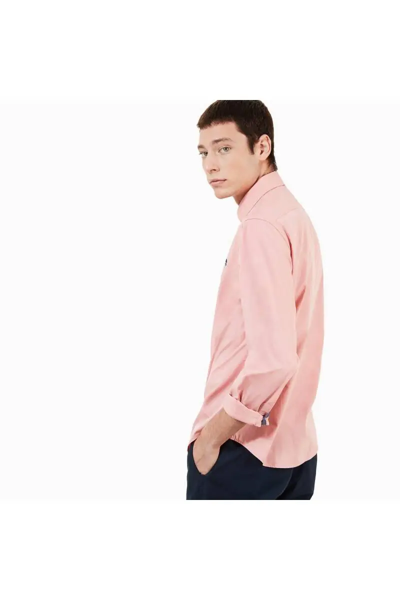 Timberland Ls Eastham River Stretch Poplin Fitten Ekrek Gömlek Pembe - 5