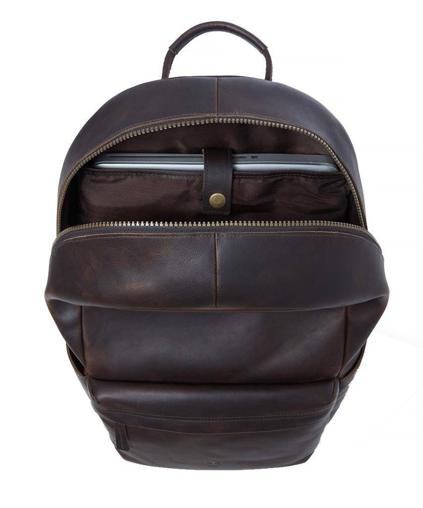 Timberland Medium Backpack Leather Deri Erkek Sırt Çantası - 3