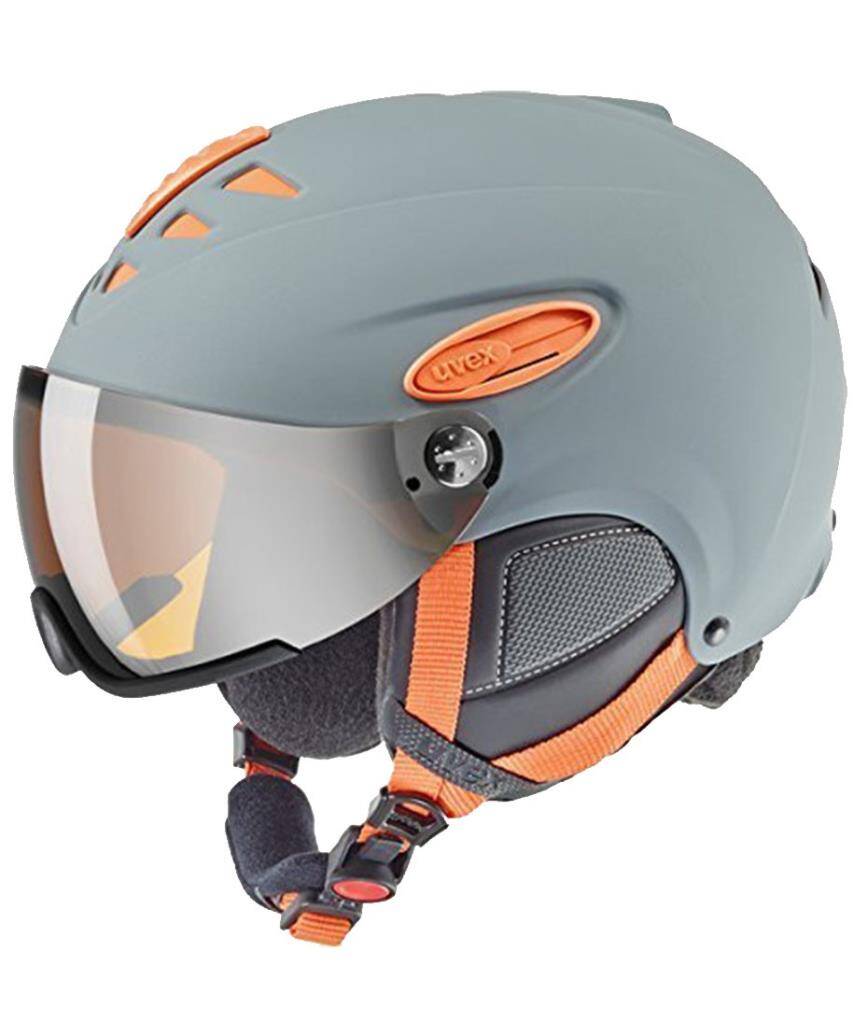Uvex 300 Visor Kayak Kaskı Gri/Turuncu - 1