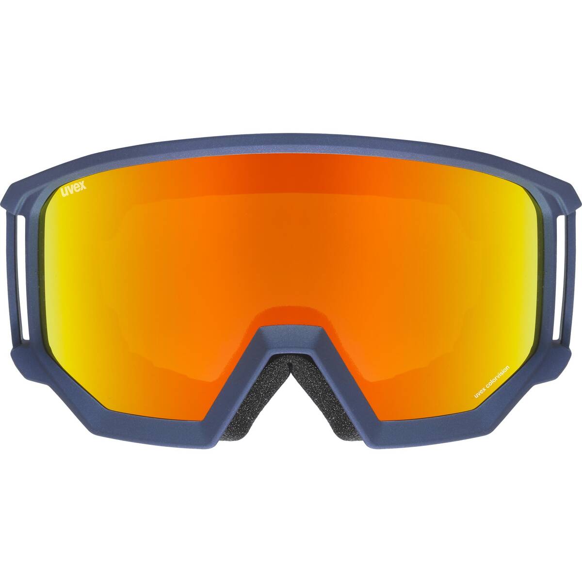 Uvex Athletic Cv Lacivert Mat Sl/Turuncu-Yeşil Kayak Gözlüğü - 2