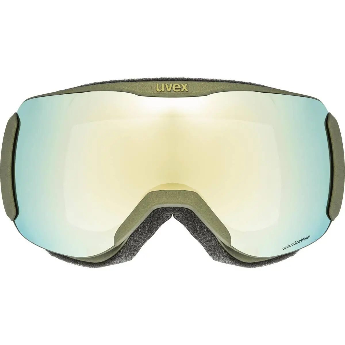 Uvex Downhill 2100 Cv Croco Mat Altın-Yeşil Kayak Gözlüğü - 2