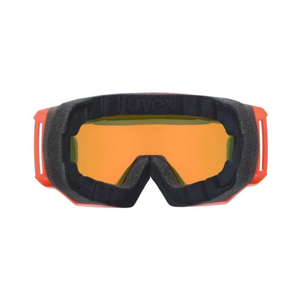 Uvex Downhill 2100 Cv Fierce Kırmızı Mat Sl/Turuncu-Yeşil Kayak Gözlüğü - 3